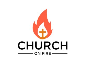 Church On Fire logo design by sabyan