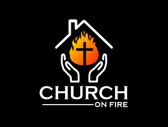 Church On Fire logo design by Gwerth