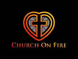 Church On Fire logo design by Gwerth