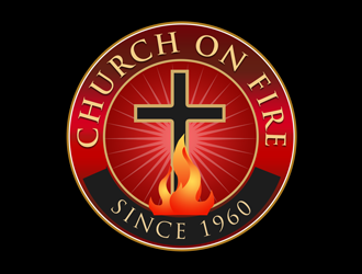 Church On Fire logo design by kunejo