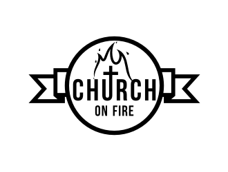 Church On Fire logo design by Garmos