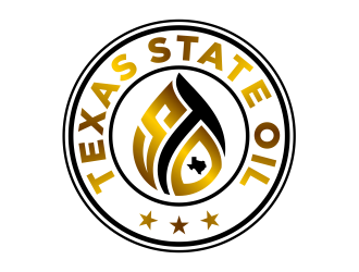 Texas State Oil  logo design by cintoko
