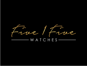 Five 1 Five Watches  logo design by puthreeone