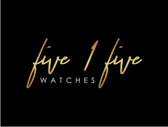 Five 1 Five Watches  logo design by puthreeone