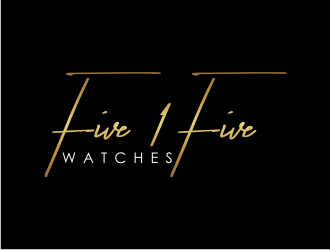 Five 1 Five Watches  logo design by puthreeone