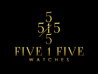 Five 1 Five Watches  logo design by sanu
