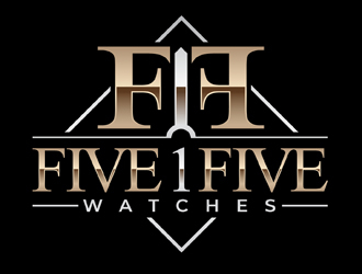 Five 1 Five Watches  logo design by DreamLogoDesign