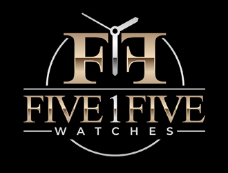 Five 1 Five Watches  logo design by DreamLogoDesign