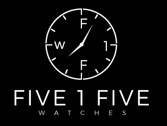 Five 1 Five Watches  logo design by gilkkj