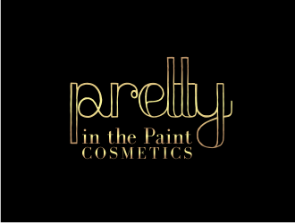 Pretty in the Paint Cosmetics  logo design by johana