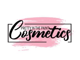 Pretty in the Paint Cosmetics  logo design by AamirKhan