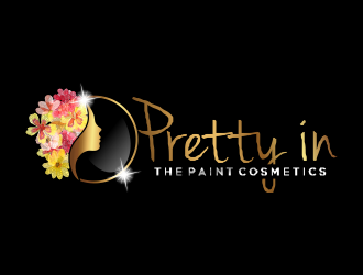 Pretty in the Paint Cosmetics  logo design by Gwerth