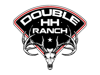 Double HH Ranch logo design by Ultimatum