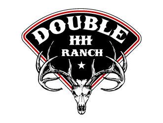 Double HH Ranch logo design by Ultimatum