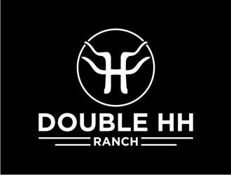 Double HH Ranch logo design by sabyan