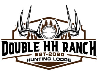 Double HH Ranch logo design by Suvendu