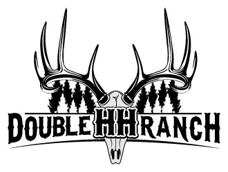 Double HH Ranch logo design by Suvendu