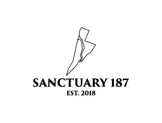 Sanctuary 187 logo design by aryamaity
