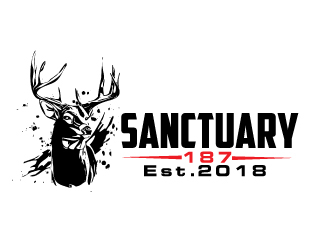 Sanctuary 187 logo design by AamirKhan