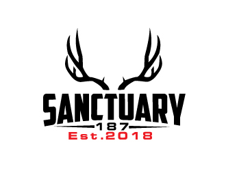 Sanctuary 187 logo design by AamirKhan