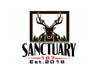 Sanctuary 187 logo design by AamirKhan