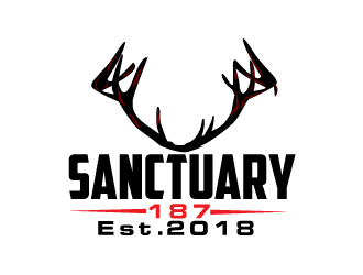 Sanctuary 187 logo design by AamirKhan