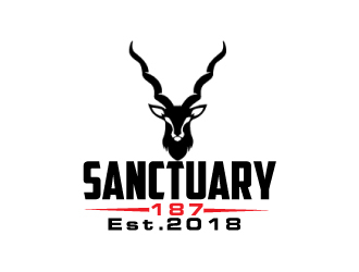Sanctuary 187 logo design by AamirKhan