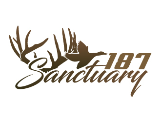 Sanctuary 187 logo design by AamirKhan