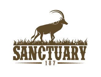 Sanctuary 187 logo design by AamirKhan