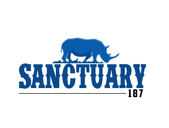 Sanctuary 187 logo design by AamirKhan