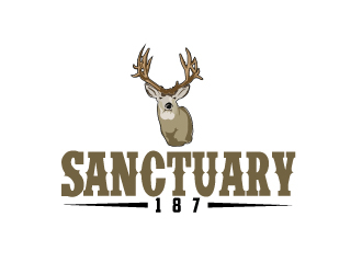 Sanctuary 187 logo design by AamirKhan