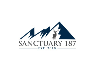 Sanctuary 187 logo design by daanDesign