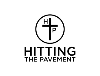 HITTING THE PAVEMENT  logo design by p0peye