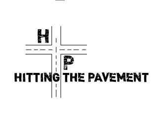 HITTING THE PAVEMENT  logo design by aryamaity