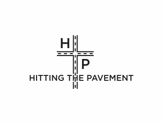 HITTING THE PAVEMENT  logo design by y7ce