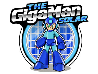 The GigaMan Solar  logo design by Suvendu