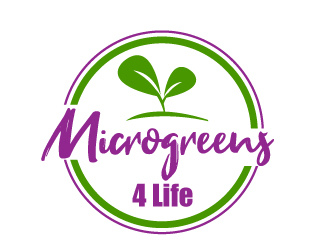 microgreens4life.ca [Microgreens 4 Life] logo design by AamirKhan