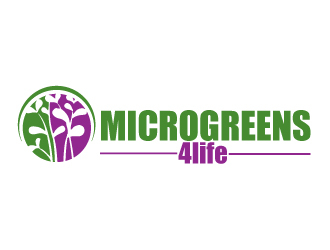 microgreens4life.ca [Microgreens 4 Life] logo design by AamirKhan