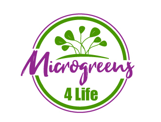 microgreens4life.ca [Microgreens 4 Life] logo design by AamirKhan