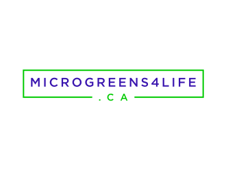microgreens4life.ca [Microgreens 4 Life] logo design by Zhafir