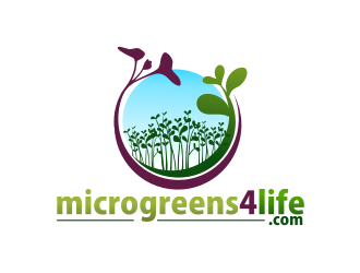 microgreens4life.ca [Microgreens 4 Life] logo design by coco