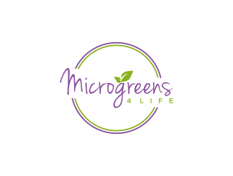 microgreens4life.ca [Microgreens 4 Life] logo design by RIANW
