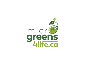 microgreens4life.ca [Microgreens 4 Life] logo design by dgawand