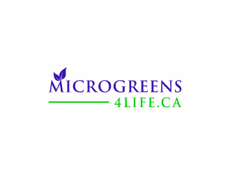 microgreens4life.ca [Microgreens 4 Life] logo design by y7ce