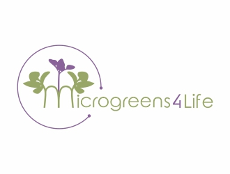 microgreens4life.ca [Microgreens 4 Life] logo design by adwebicon