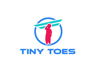 Tiny Toes logo design by aryamaity