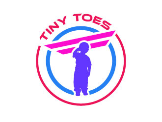 Tiny Toes logo design by aryamaity