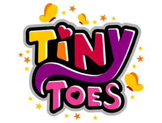 Tiny Toes logo design by MAXR