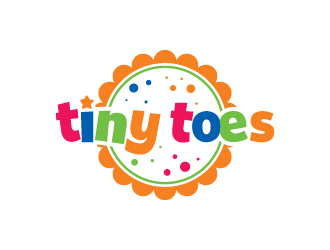 Tiny Toes logo design by wongndeso