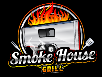 Smoke House Grill logo design by uttam